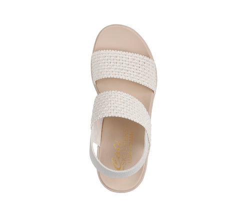 Sandale sport, dama, SKECHERS CALI DAY 119413-OFWT crem, textil